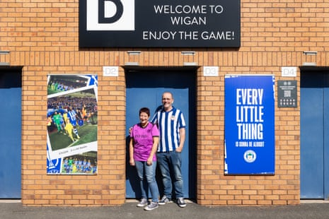 Welcome to Wigan. Enjoy the game!