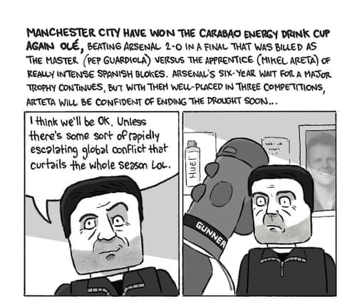 David Squires on … big calls and cheeky Cherki at the Carabao Cup final, panel 1