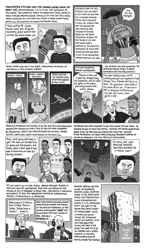 David Squires on … big calls and cheeky Cherki at the Carabao Cup final, panel 1