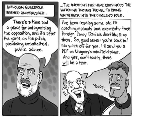 David Squires on … big calls and cheeky Cherki at the Carabao Cup final, panel 4