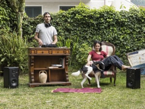 Arianna and dj Lostdogz Krw, Couple, Sapri, Italy, 2020.