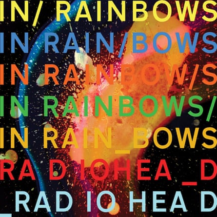 The artwork for In Rainbows.