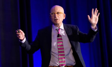 Writer and podcaster Seth Godin speaking at the 2020 Watermark Conference For Women.