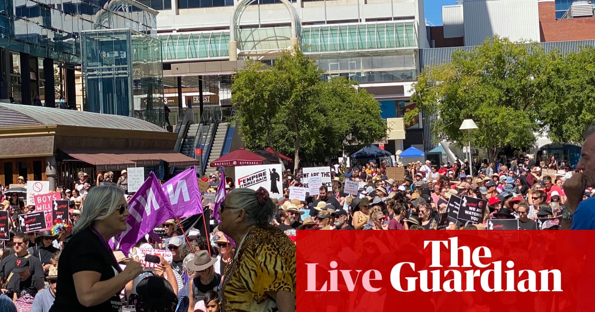 Women’s March 4 Justice live: protests in Melbourne, Sydney, at Parliament House and across Australia