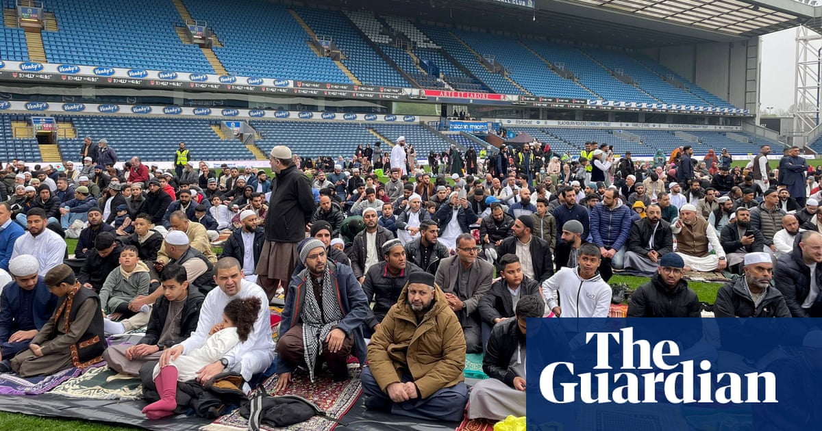 Blackburn Rovers become first UK football club to host Eid prayers on pitch