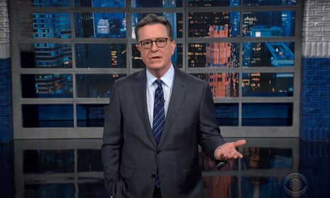Stephen Colbert on Jacinda Ardern: ‘Wait a second – she’s leaving because it’s the right thing to do?’