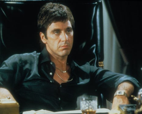 Al Pacino in Scarface (1983).