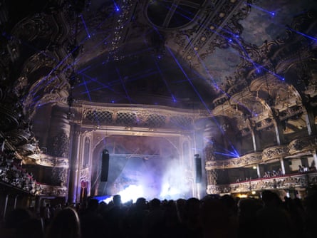 Klein’s set at Blackpool Tower Ballroom.