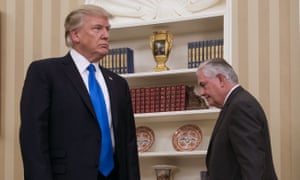 Donald Trump says Rex Tillerson was ‘was dumb as a rock and I couldn’t get rid of him fast enough’.