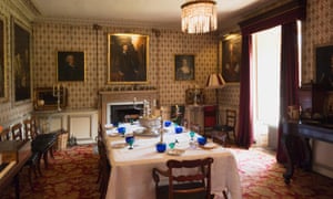 The Dining Room in Traquair House - Innerleithen