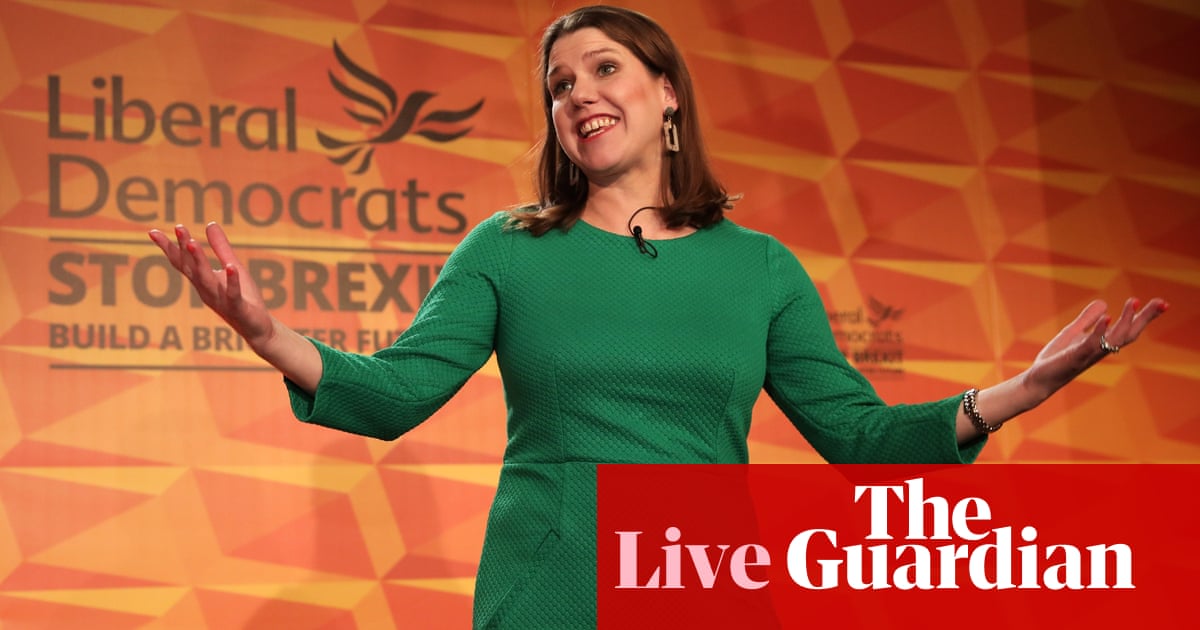 General election: Liberal Democrats promise £50bn windfall from stopping Brexit at manifesto launch – live news