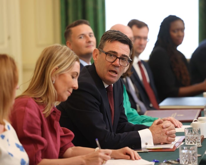 Andy Burnham says his will be a ‘cost-of-living government’ in first cabinet meeting as PM – UK politics live