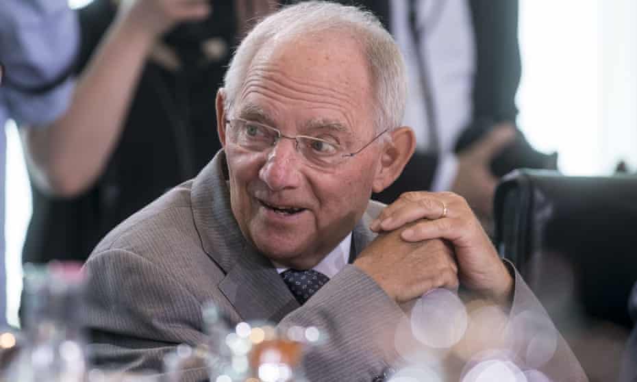 Germany’s finance minister, Wolfgang Schäuble, who has ruled out the Norway option for Britain
