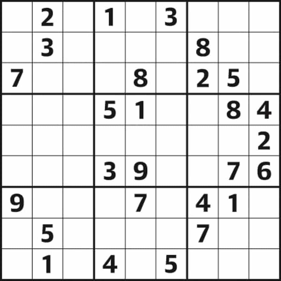 Sudoku 5 506 Hard Life And Style The Guardian Sudoku 5 506 Hard Life And Style The Guardian