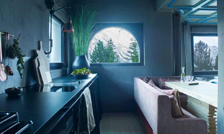 The kitchen.