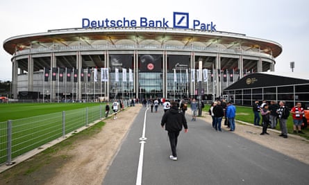 Exterior of the Frankfurt Arena