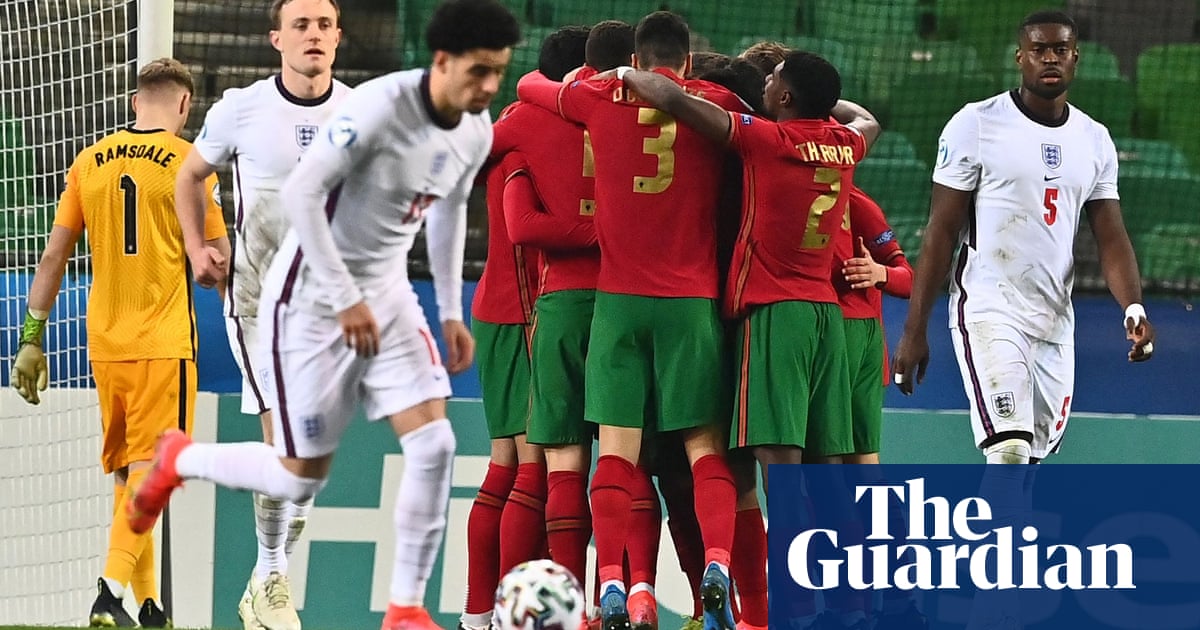 England U21s staring at Euros exit after feeble loss to Portugal