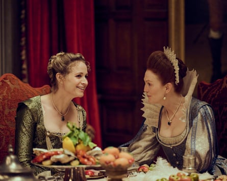 Algar with Julianne Moore in Mary & George.