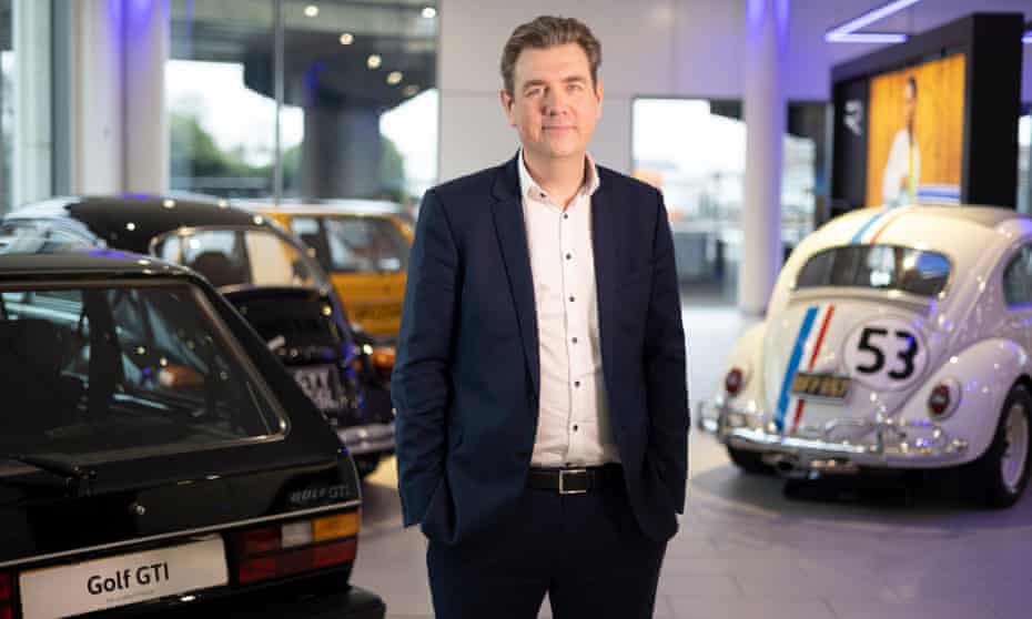 Alex Smith, the managing director of Volkswagen Group UK,