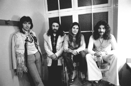 Black Sabbath, with Tony Iommi, Bill Ward, Ozzy Osbourne and Geezer Butler.