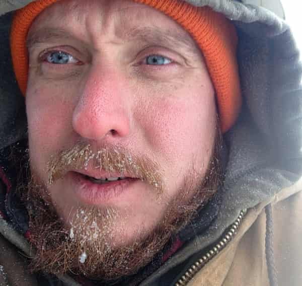 The author in winter.