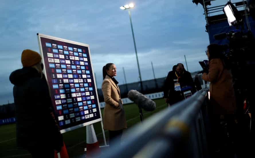 Casey Stoney says it is a ‘real shame’ Manchester United cannot show the game on club channels.