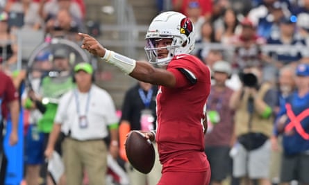 Arizona Cardinals quarterback Joshua Dobbs led his team to a surprise win on Sunday