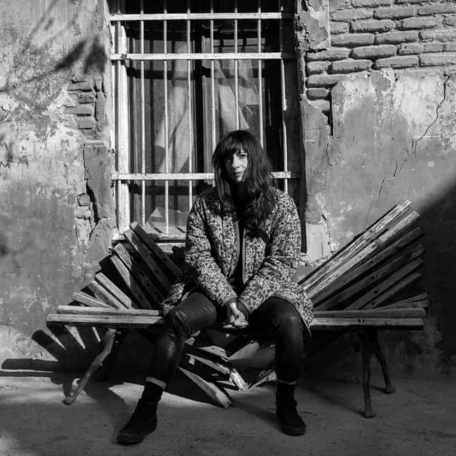 The author Melody Razak photographed in Tbilisi, Georgia for the Observer New Review by Anka Gujabidze, January 2021