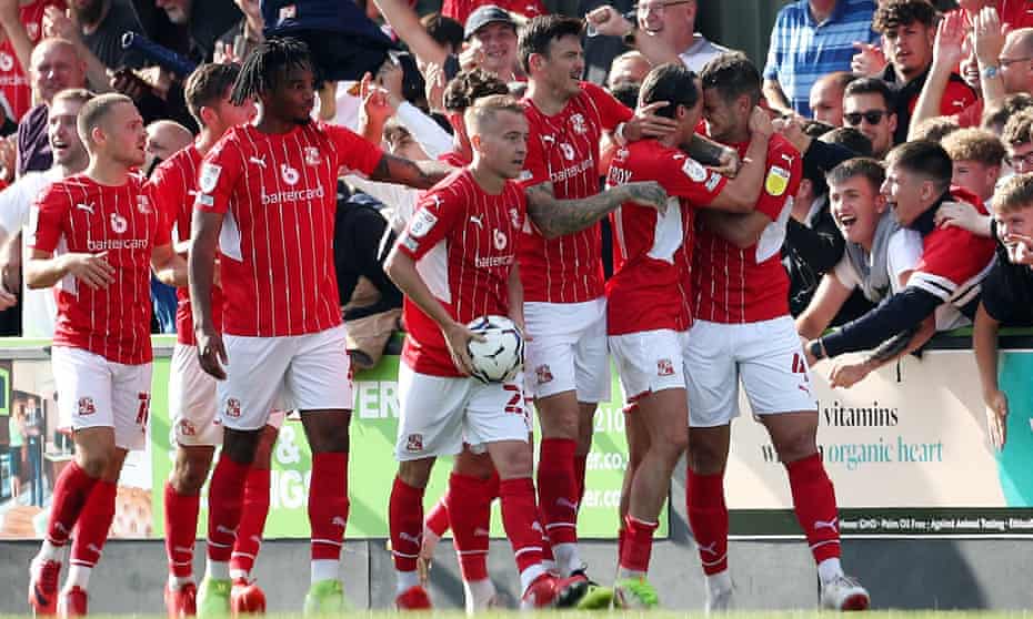 Swindon are challenging for promotion in League Two.