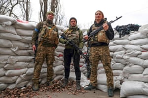Members of the Ukranian band Antytila join Ukraine’s Territorial Defence Force