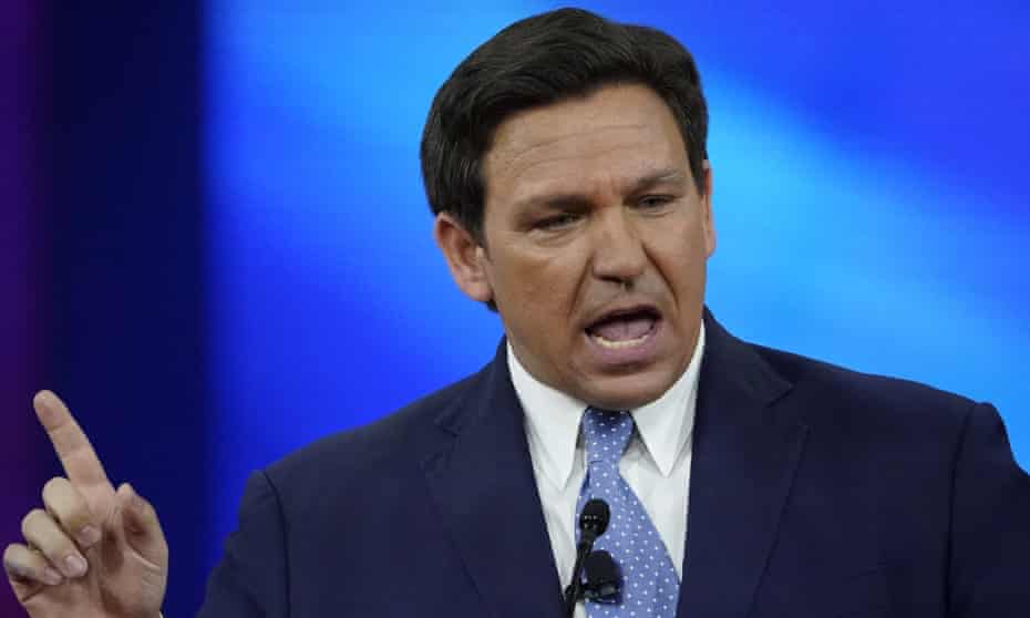 Ron DeSantis is likely to be re-elected as governor of Florida this November but has been fundraising in other, possibly with a view to a presidential run in 2024.