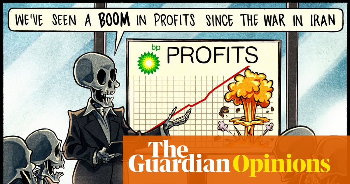 Ben Jennings on BP’s Iran war profits