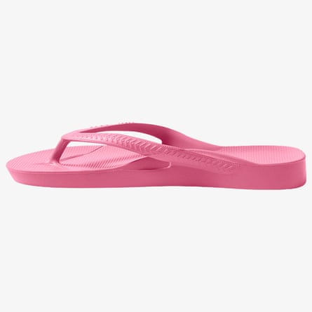 Archies arch support flip-flops.