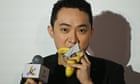 Crypto entrepreneur eats banana art he bought for $6.2m Crypto entrepreneur eats banana art he bought for $6.2m