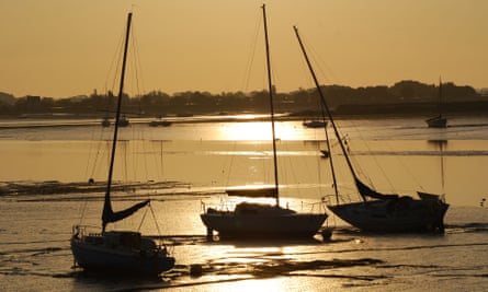 Northey seen from Heybridge, across the River Blackwater.