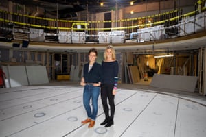 Rachel Edwards, left, and Fawn James at the Boulevard theatre.
