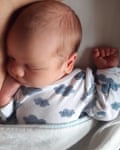 Sam astatine 10 days old.