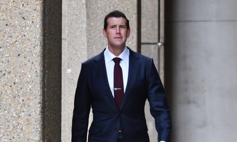 Ben Roberts-Smith arrives at the federal court in Sydney