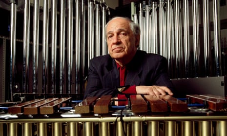 Pierre Boulez at the Royal Festival Hall in London on 18 April 1995