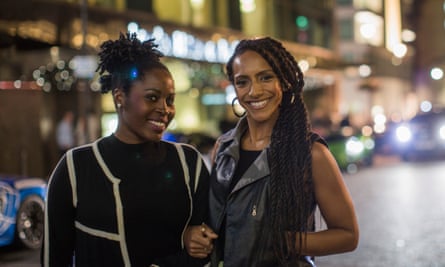 Afua Hirsch (right) and her friend Lola.