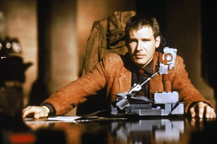 Harrison Ford takes the Voight-Kampff test in Blade Runner, 1982.