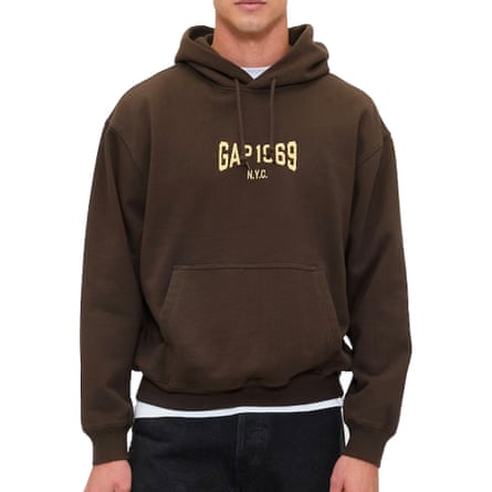 Gap brown hoodie with 1969 logo