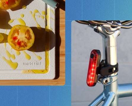 The Material Kitchen MK Free Board and Magicshine Seemee 300 Smart Taillight