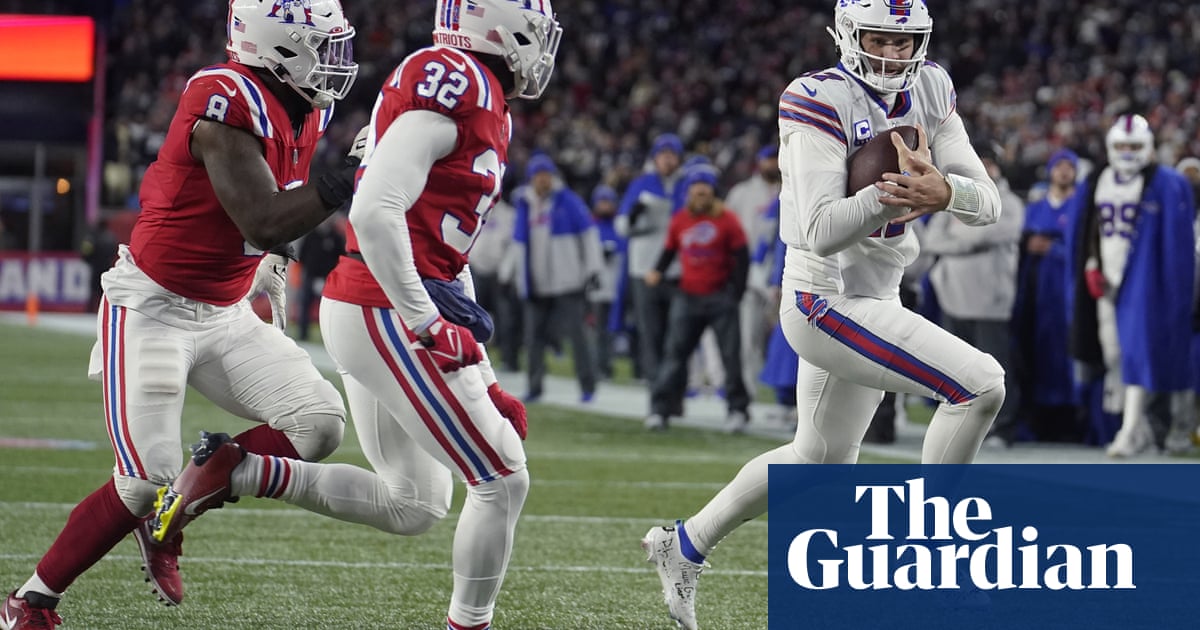Josh Allen picks apart Patriots as Bills move top of AFC East – The Guardian