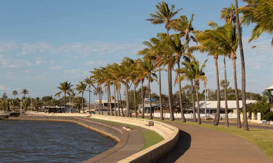 The foreshore successful  the West Australian municipality  of Carnarvon.