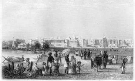 View of Calcutta from the Esplanade, c1860.