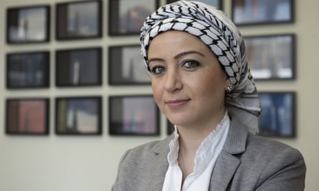 Zaina Erhaim, winner of a freedom of expression award. 