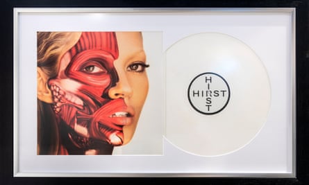 Kate Moss Record by Damien Hirst