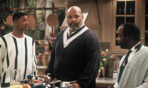 Dramatic punctuation … The Fresh Prince of Bel-Air.