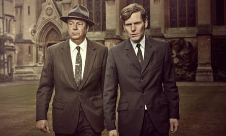 Roger Allam and Shaun Evans in Endeavour.